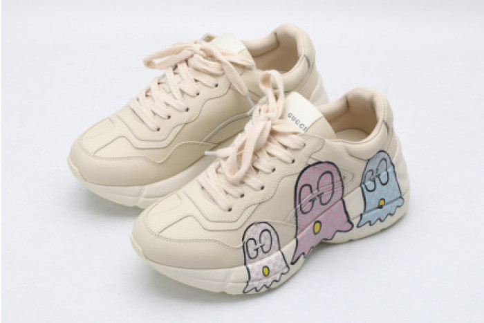 G*u*i rhyton leather sneaker