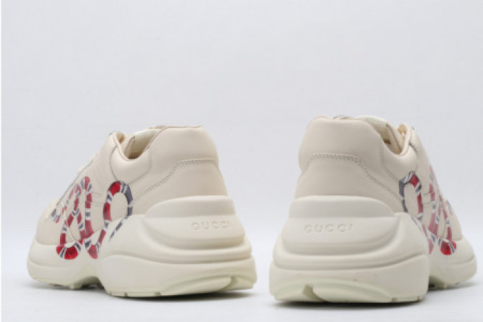 G*u*i rhyton leather sneaker