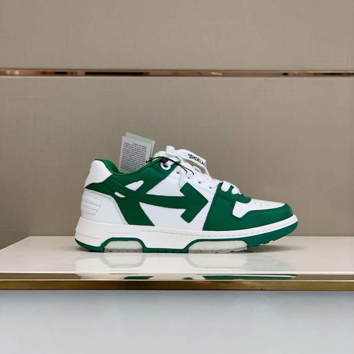 OFF WHITE™ C/O VIRGIL ABLOH OUT OF OFFICE LOW-TOP LEATHER SNEAKERS "OOO"
