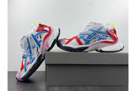 BALCIA Runner White Red Blue