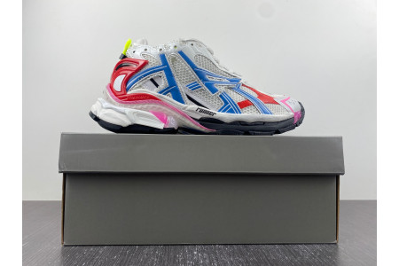 BALCIA Runner White Red Blue