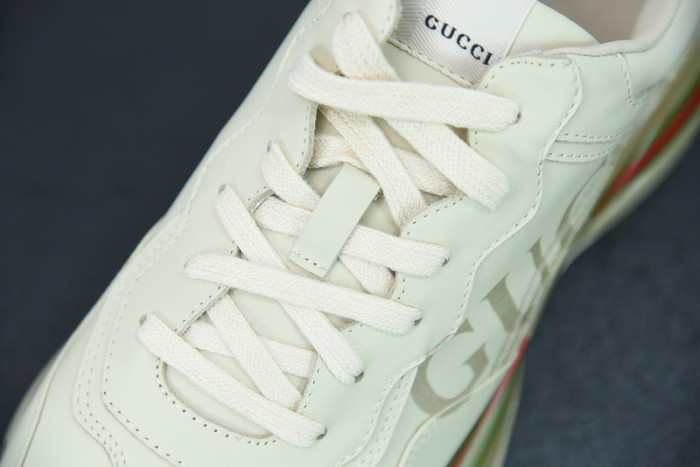 G*u*i logo rhyton vintage trainer sneaker 500877 drw00 9522