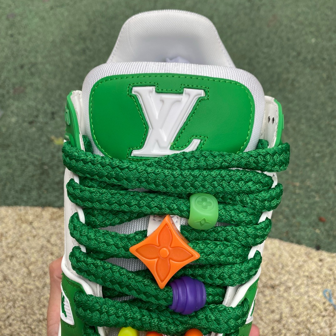 LV TRAINER MAXI White-green