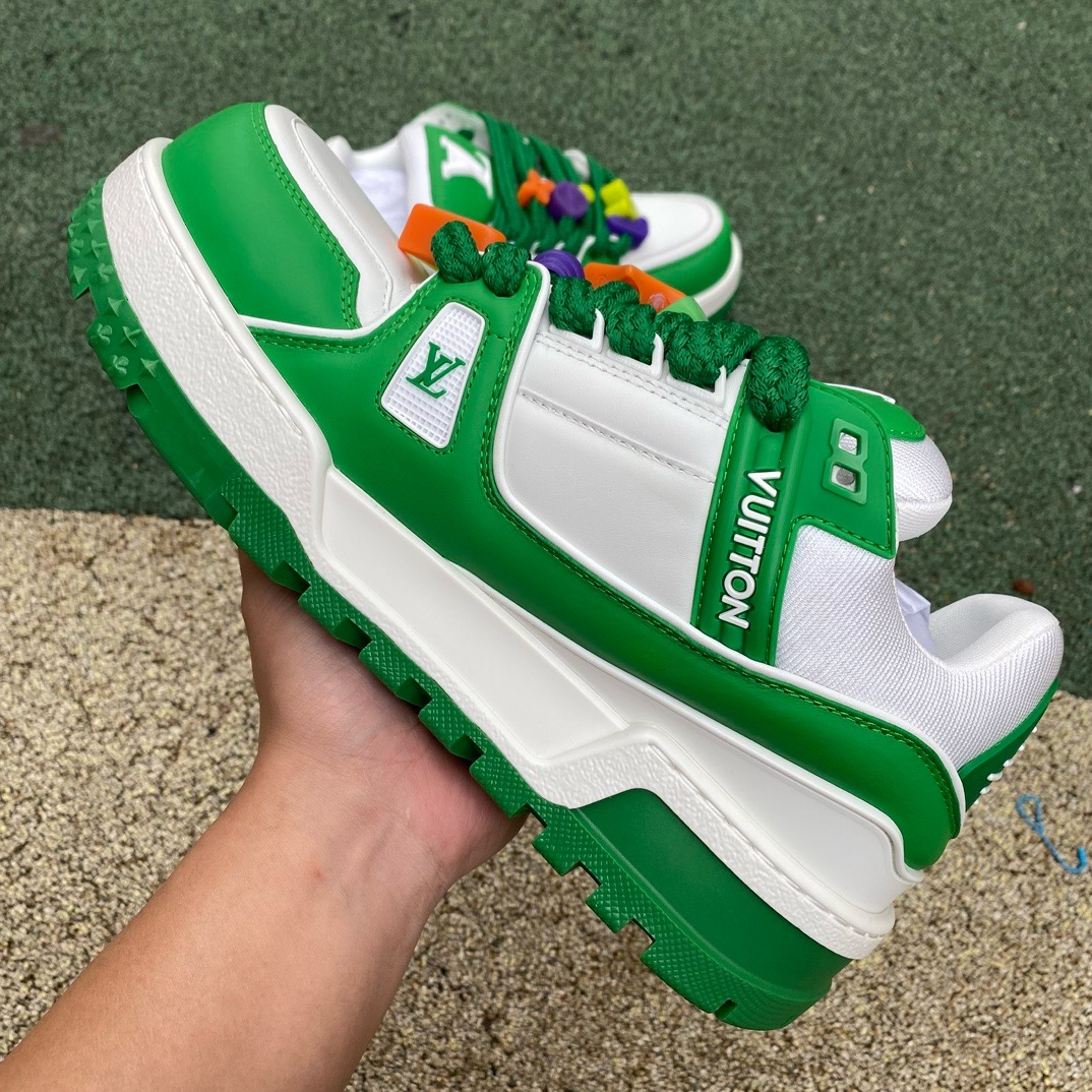 LV TRAINER MAXI White-green