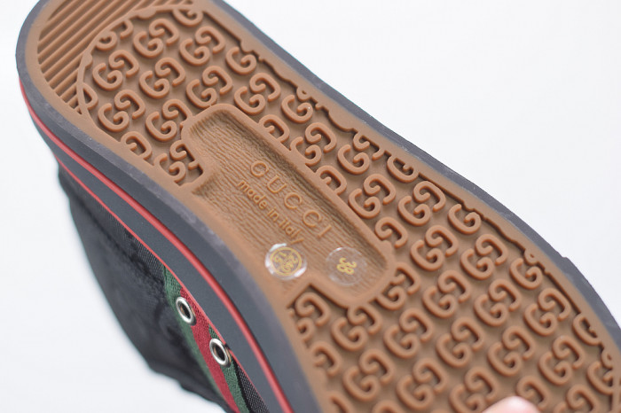 G*u*i tennis 1977 print sneaker black 553385 dopeo 1977