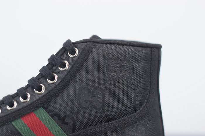 G*u*i tennis 1977 print sneaker black 553385 dopeo 1977