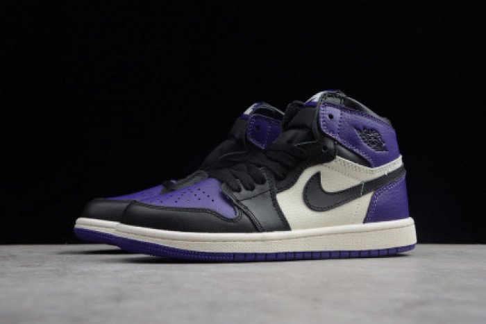 KIDS AIR JORDAN 1 RETRO HIGH OG ‘COURT PURPLE’ 555088-501