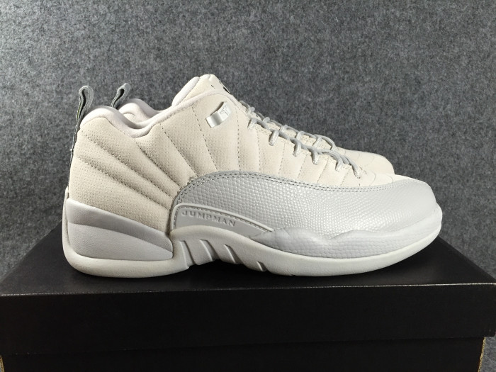 Air Jordan 12 Low “Grey Suede” 308317-002