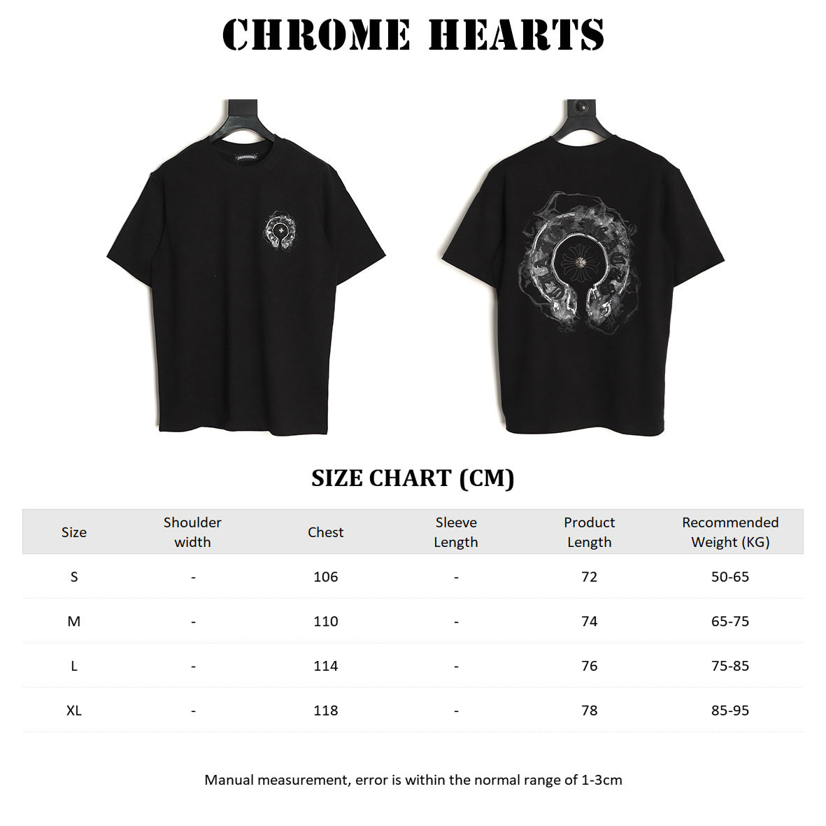 Chrome Hearts Short-sleeved T-shirt