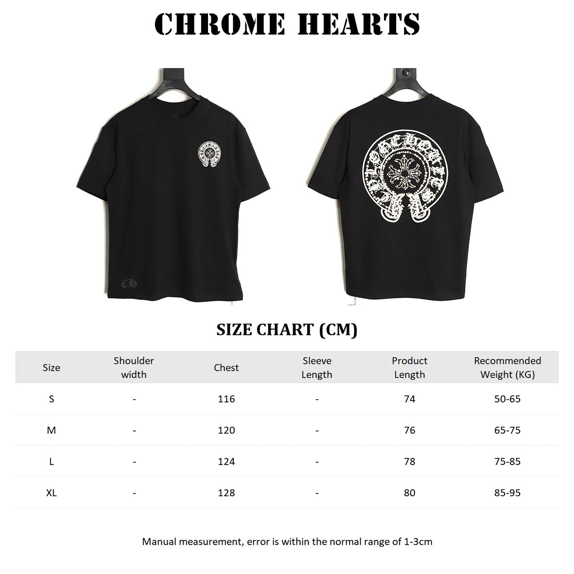 Chrome Hearts Short-sleeved T-shirt