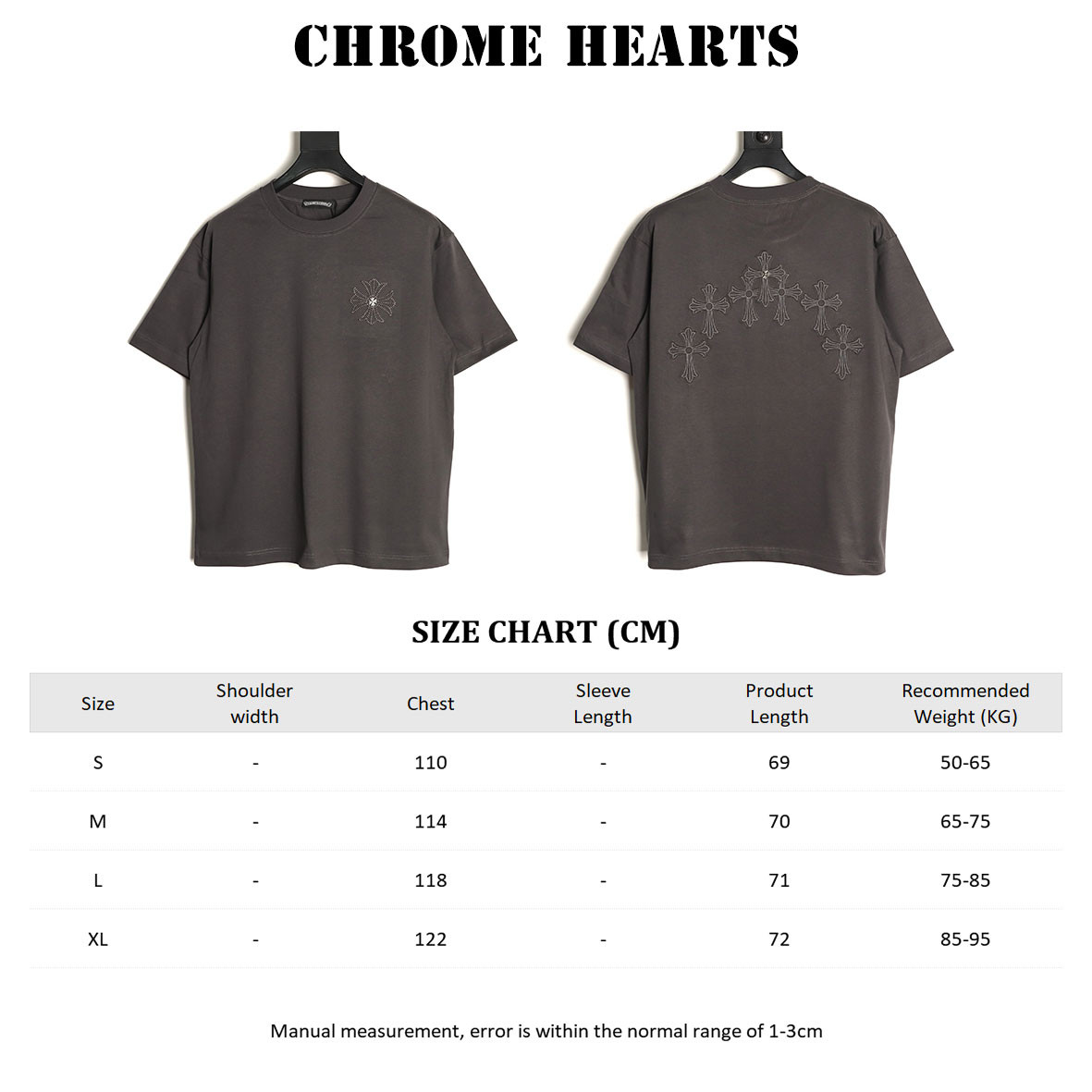 Chrome Hearts Short-sleeved T-shirt