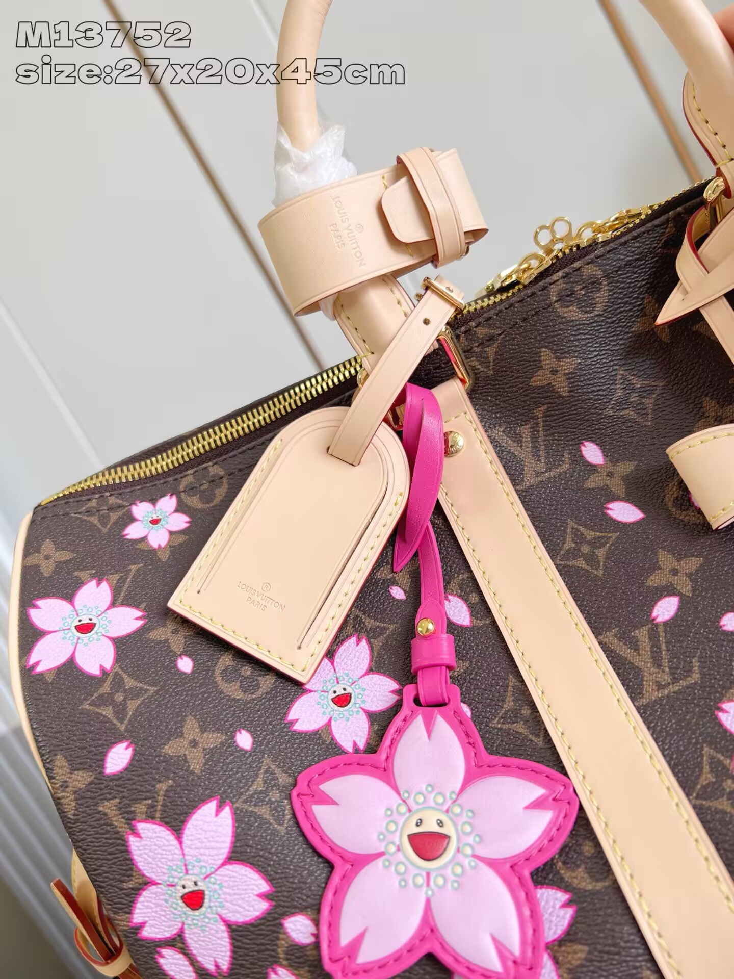 LV Keepall Bandoulière 45 M13752 45x27x20cm