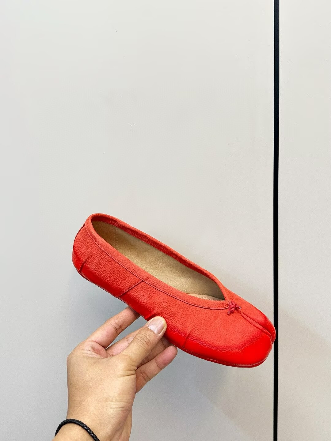 UA Maison Margiela Tabi Leather Ballet Flats