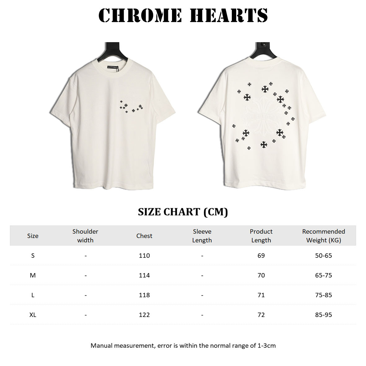 Chrome Hearts Short-sleeved T-shirt
