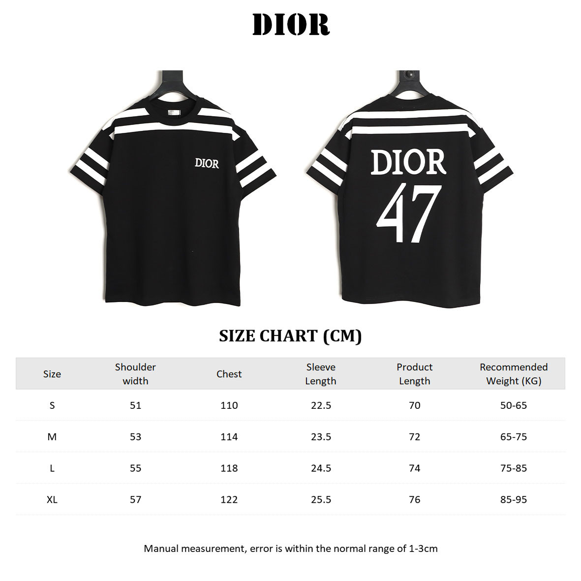 DIOR Short-sleeved T-shirt