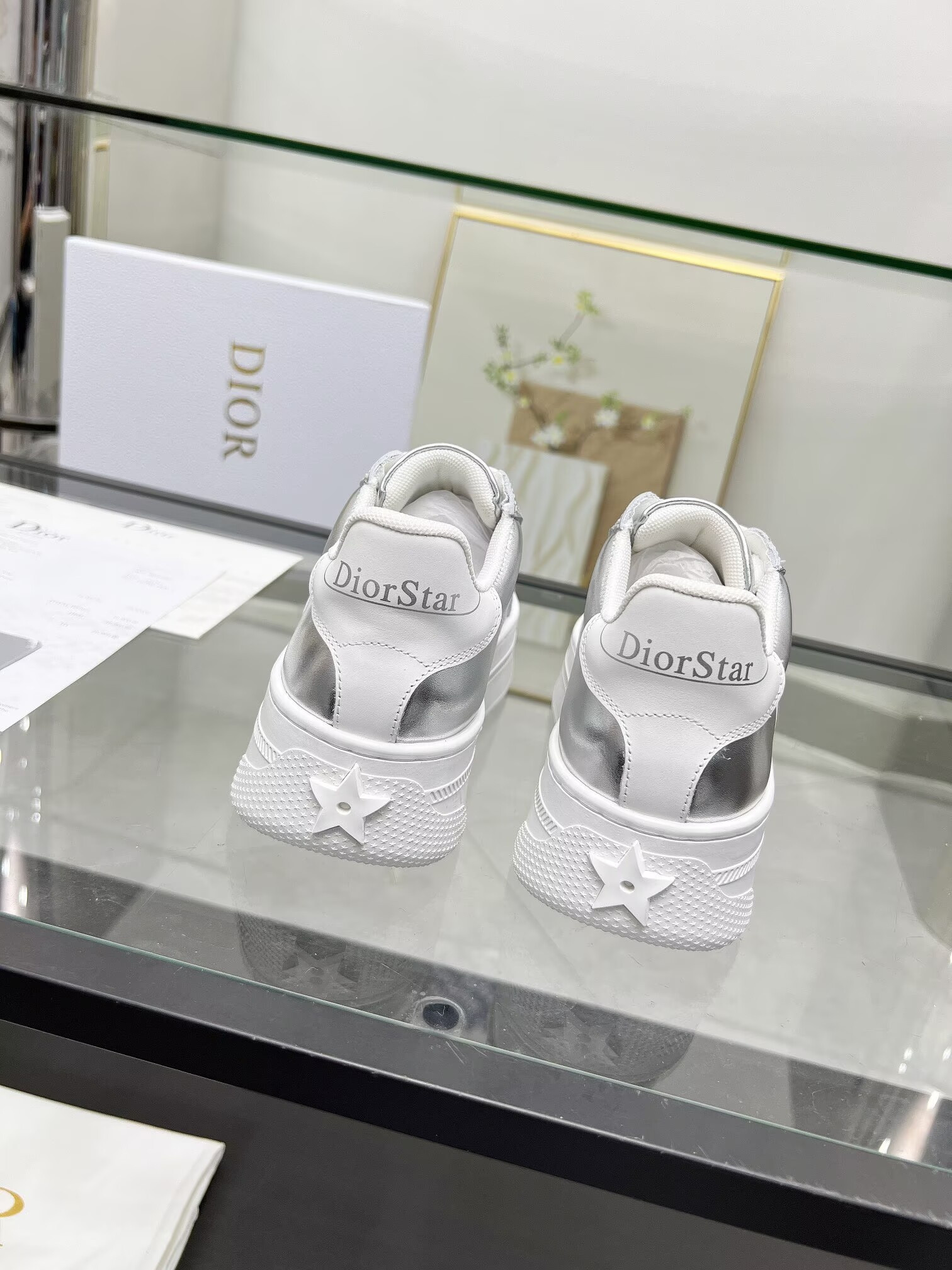 UA Dior Star Platform Sneaker
