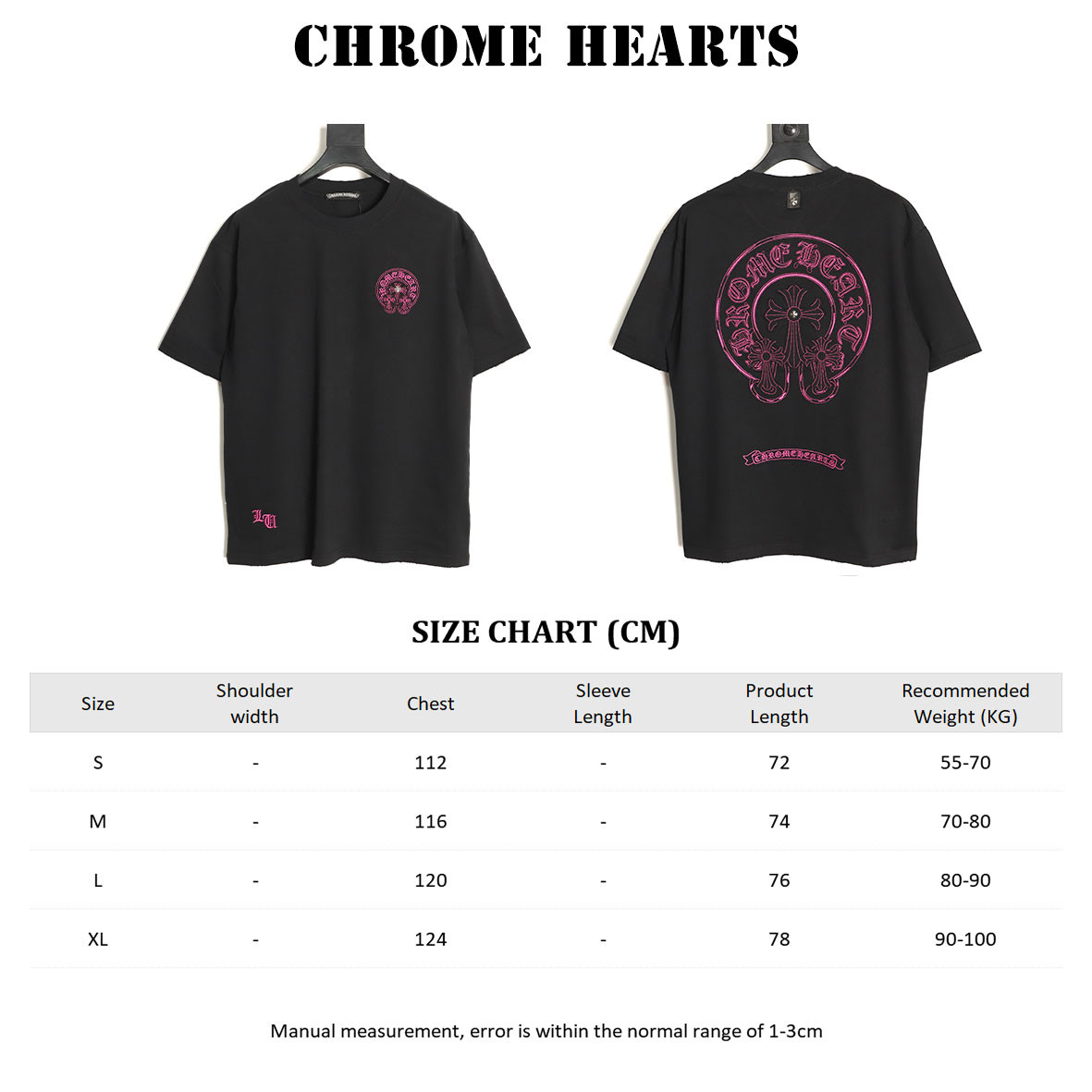 Chrome Hearts Short-sleeved T-shirt
