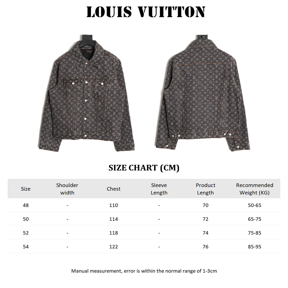 Louis Vuitton LV Denim Coats
