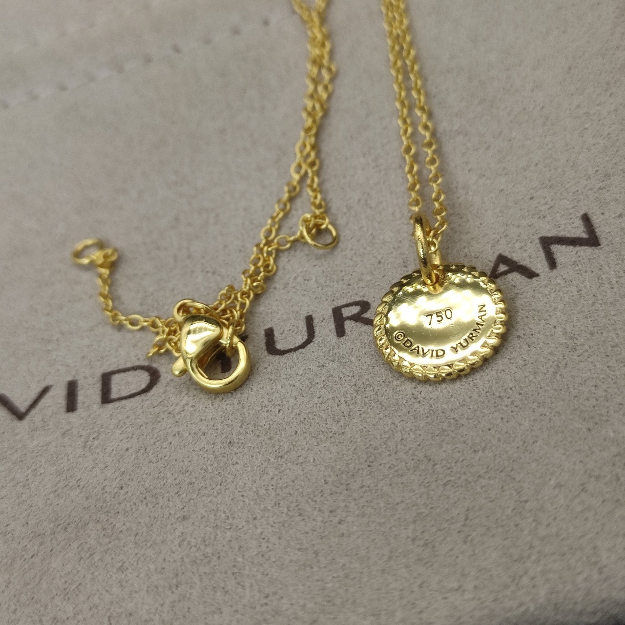 David Yurman Necklace(Chain length 42+3+3cm delay chain)