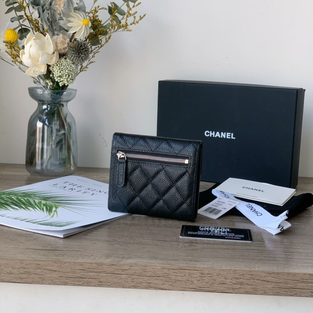 Ch**el wallet 10.5x11.5x3cm