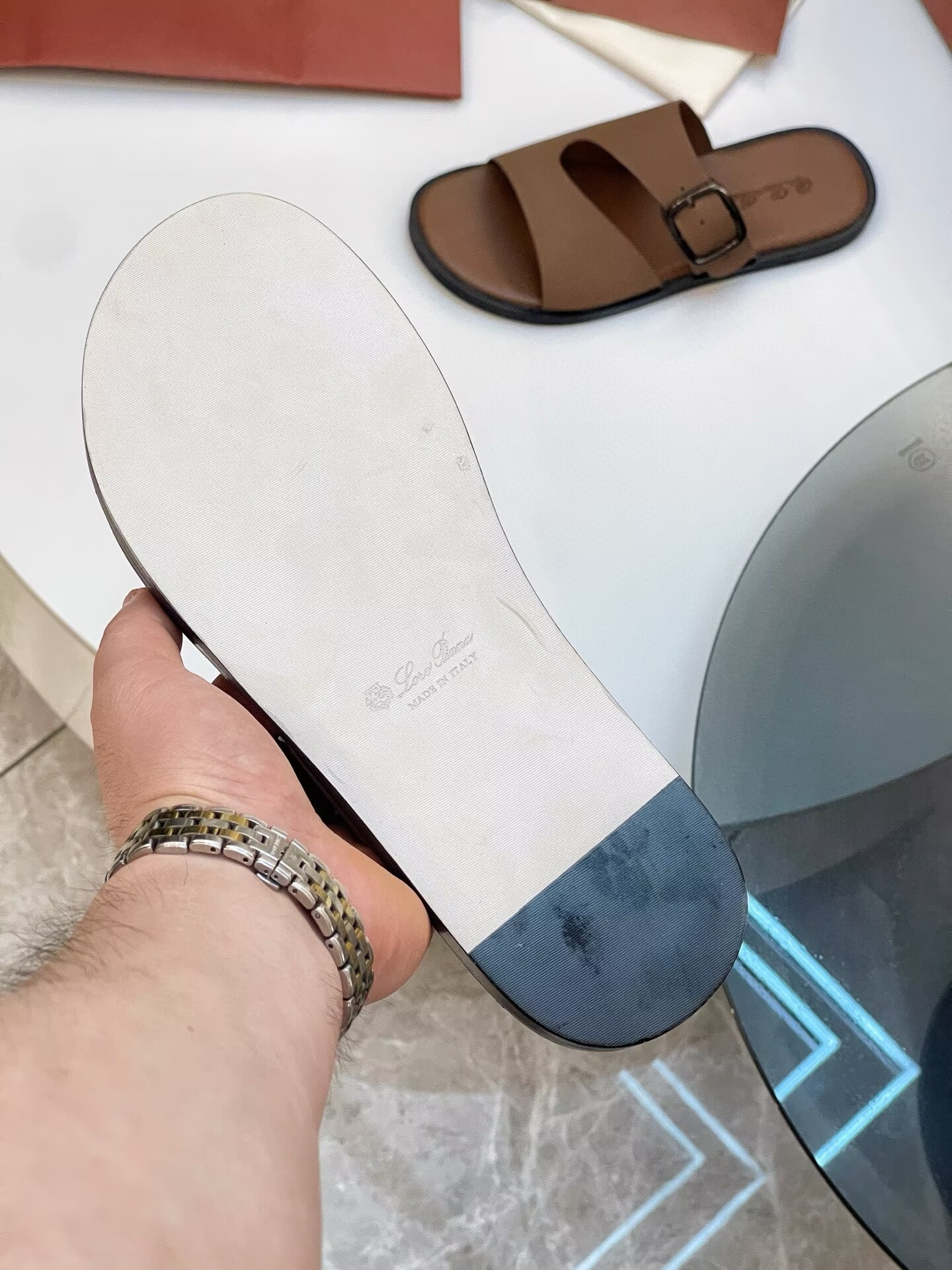 UA Loro Piana Sandals