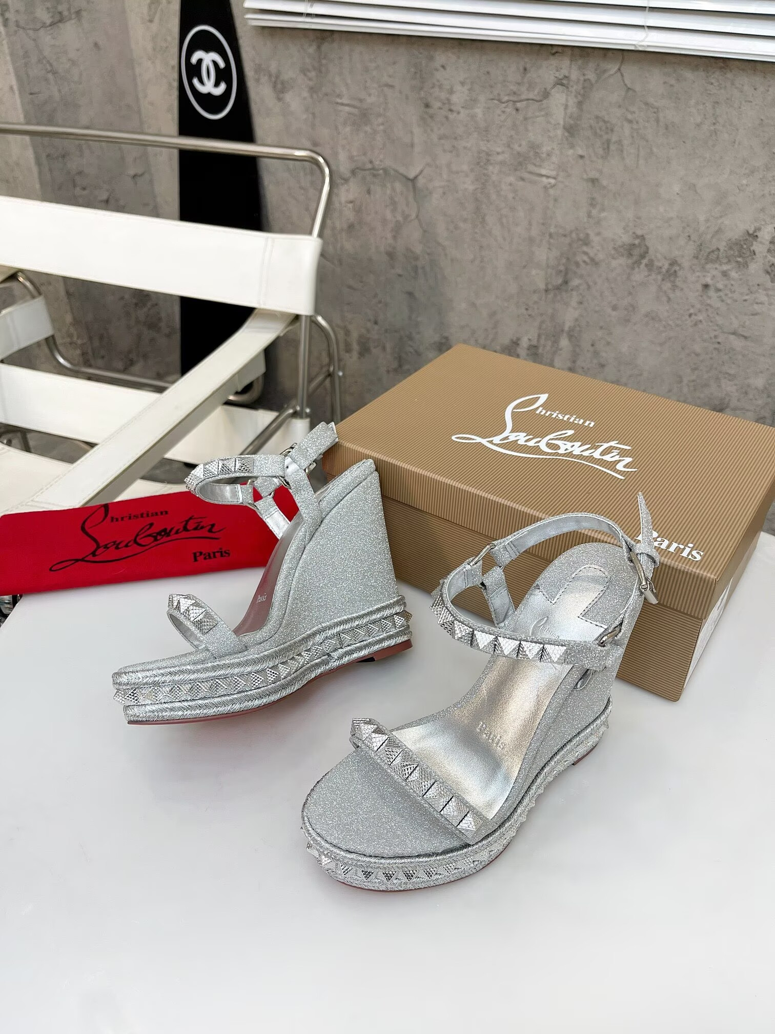 UA Christian Louboutin Pyraclou 120 mm