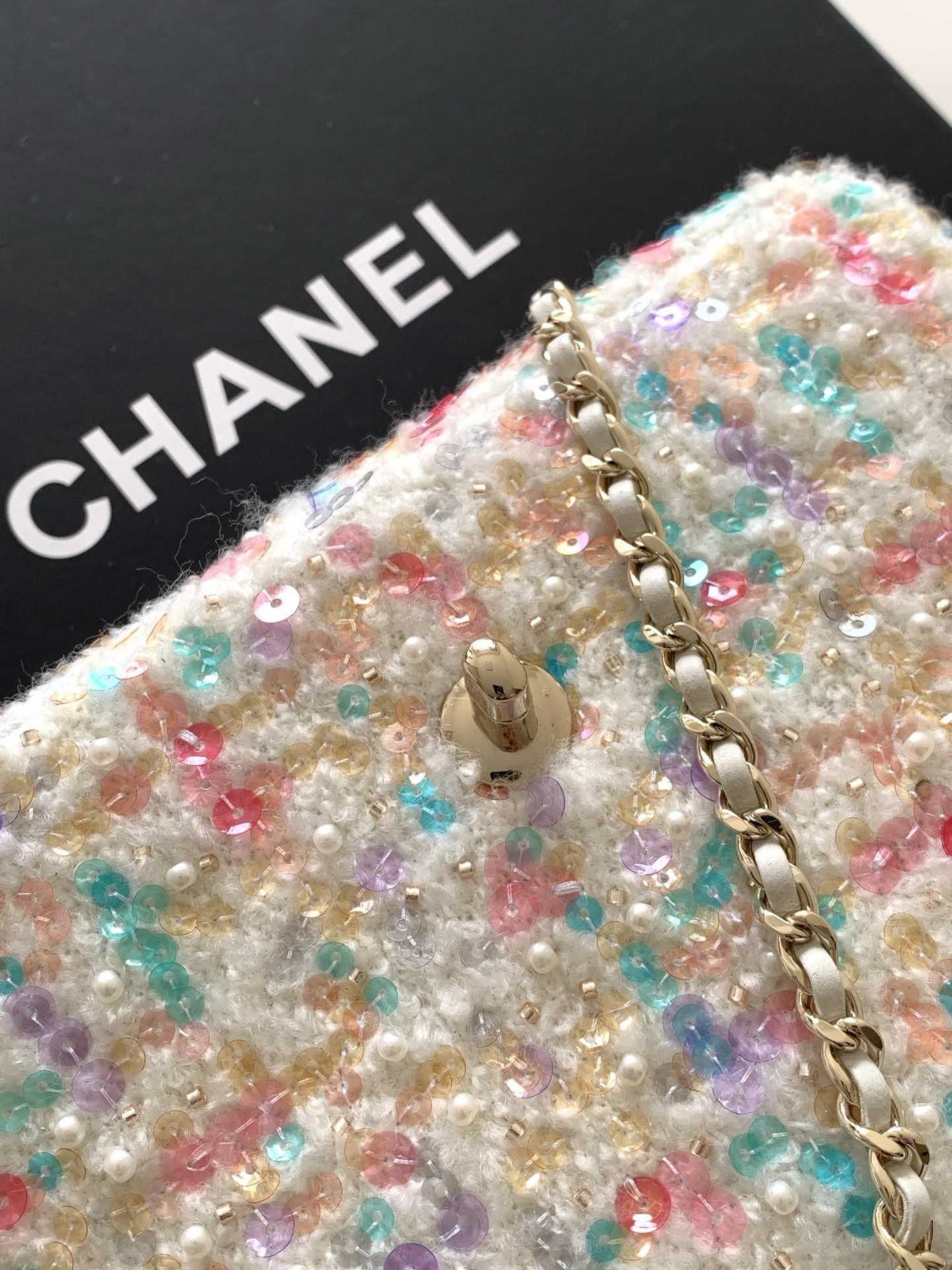 Ch**el Flap Bag 20x14x7cm