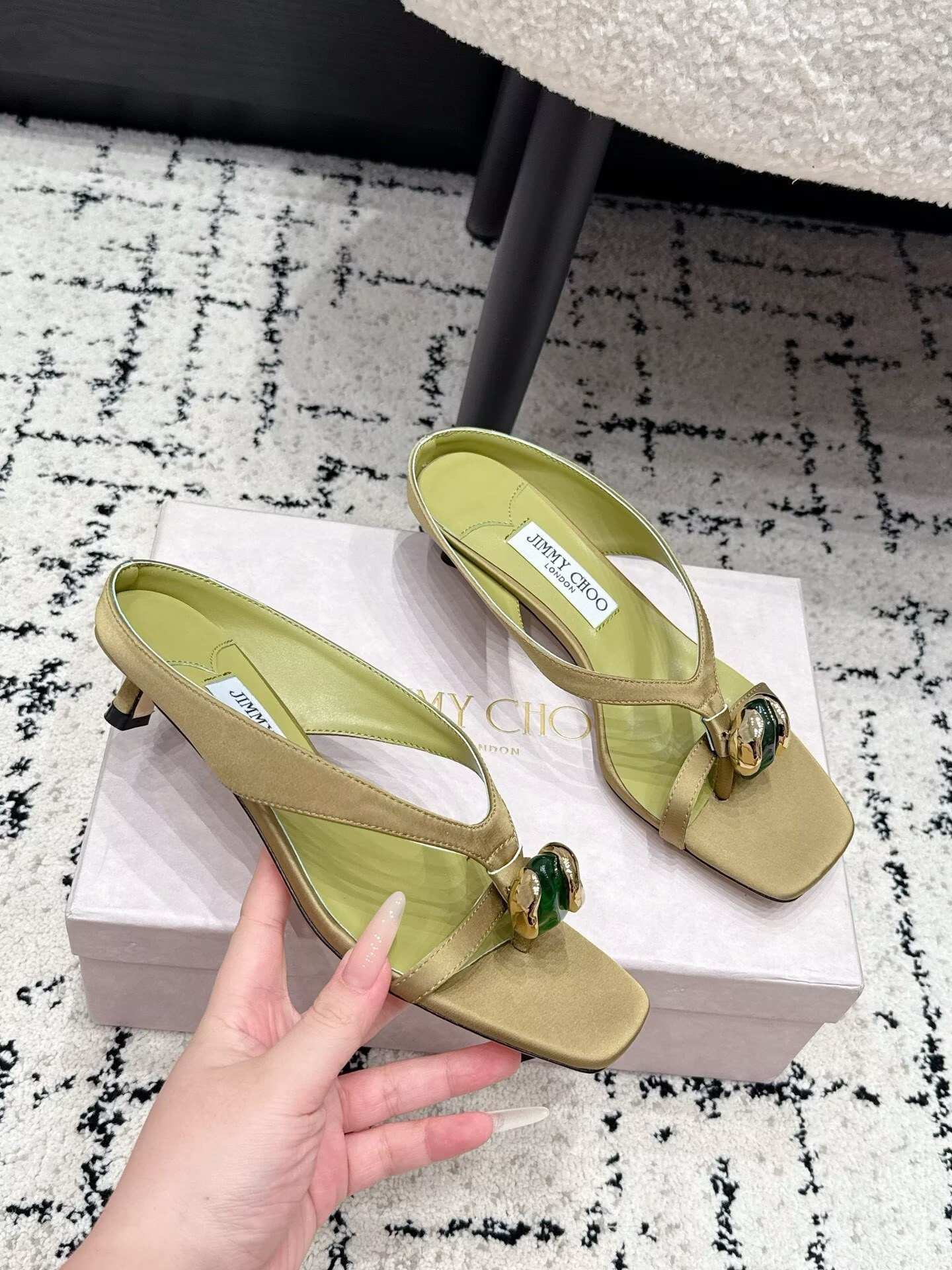 UA Jimmy Choo Emeri Sandals