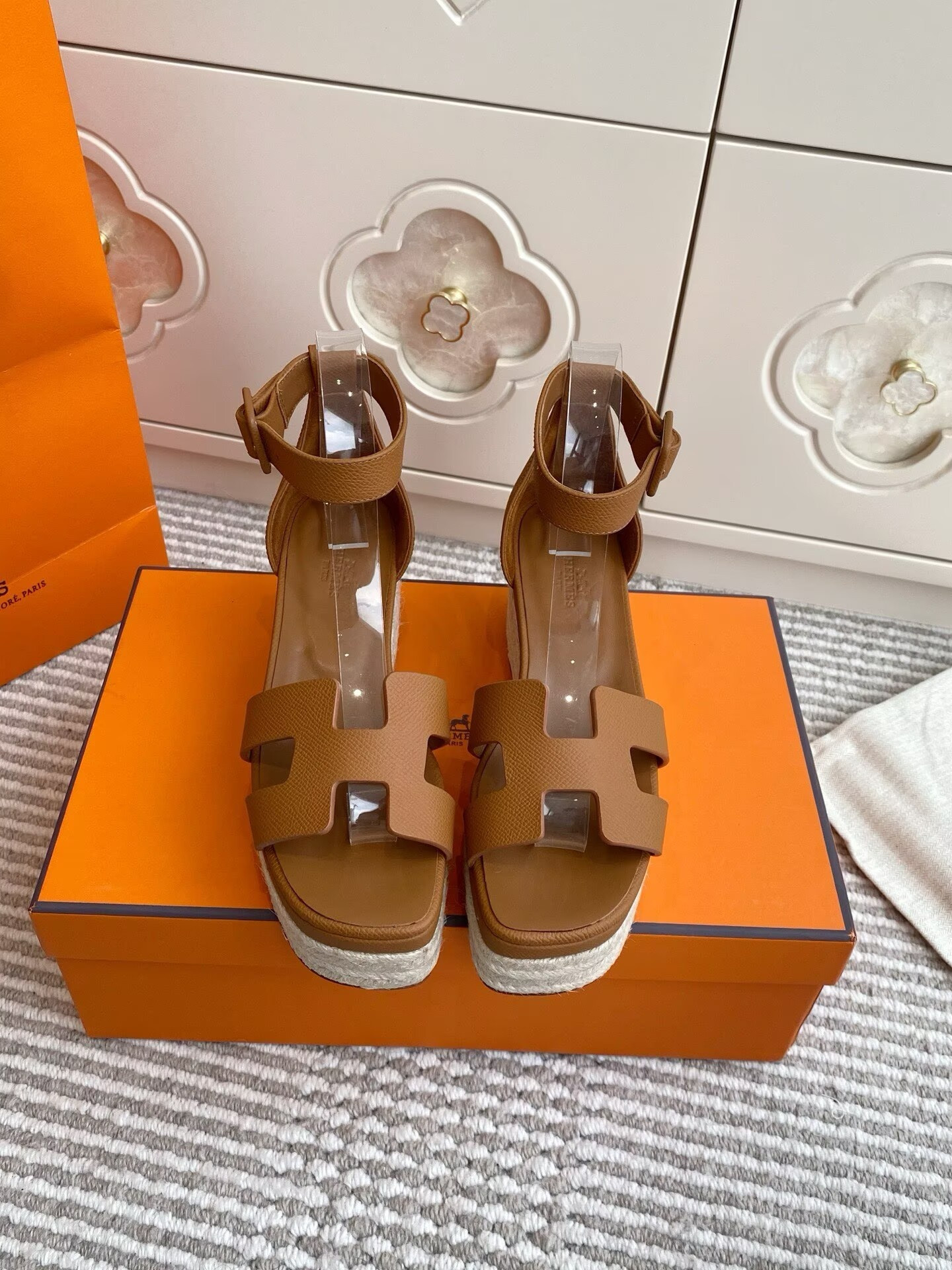 UA Hermès Elda Spanish Woven Shoes