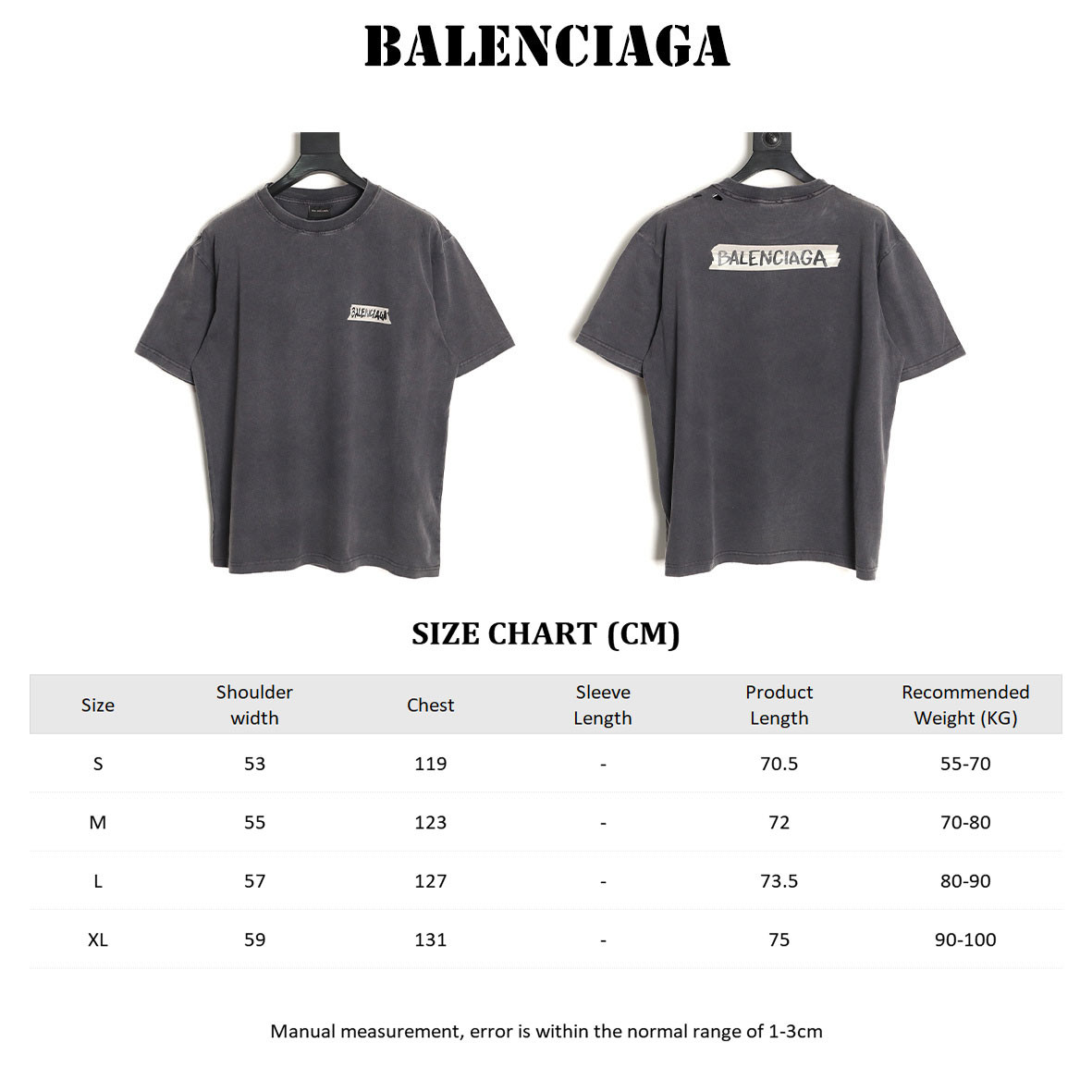 Balenciaga Short-sleeved T-shirt