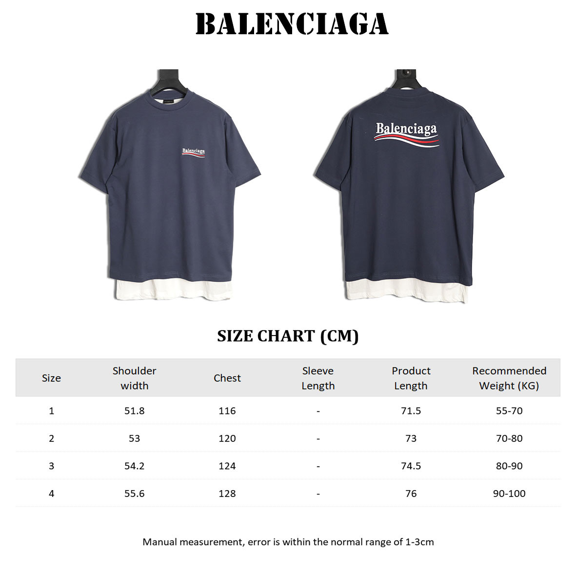 BALENCIAGA Short-sleeved T-shirt
