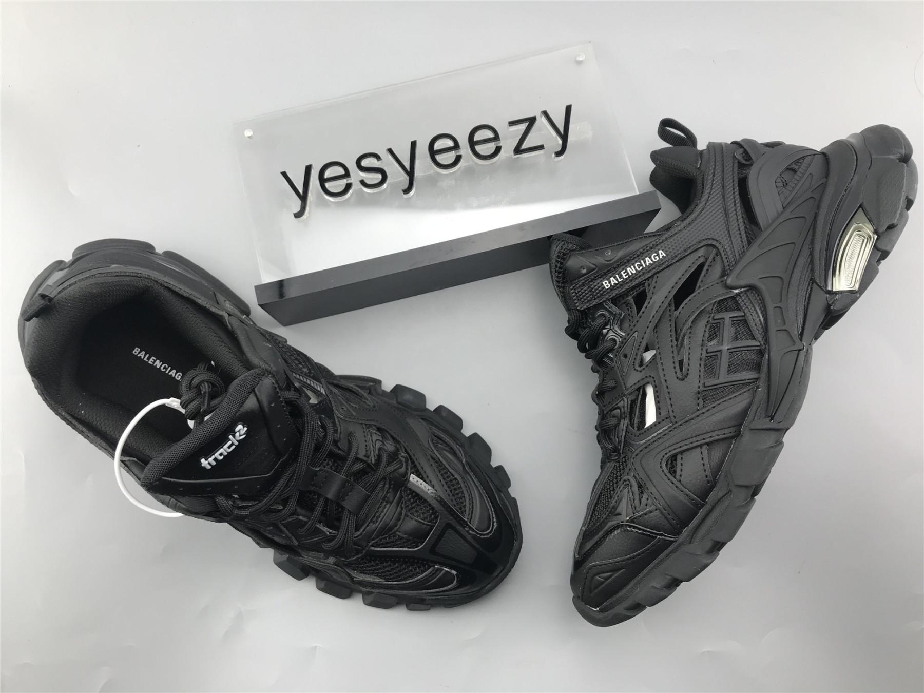 UA TRACK SNEAKER BLACK