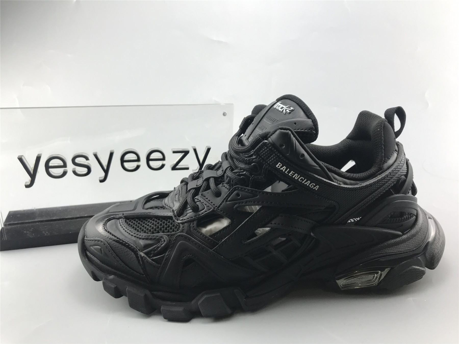 UA TRACK SNEAKER BLACK