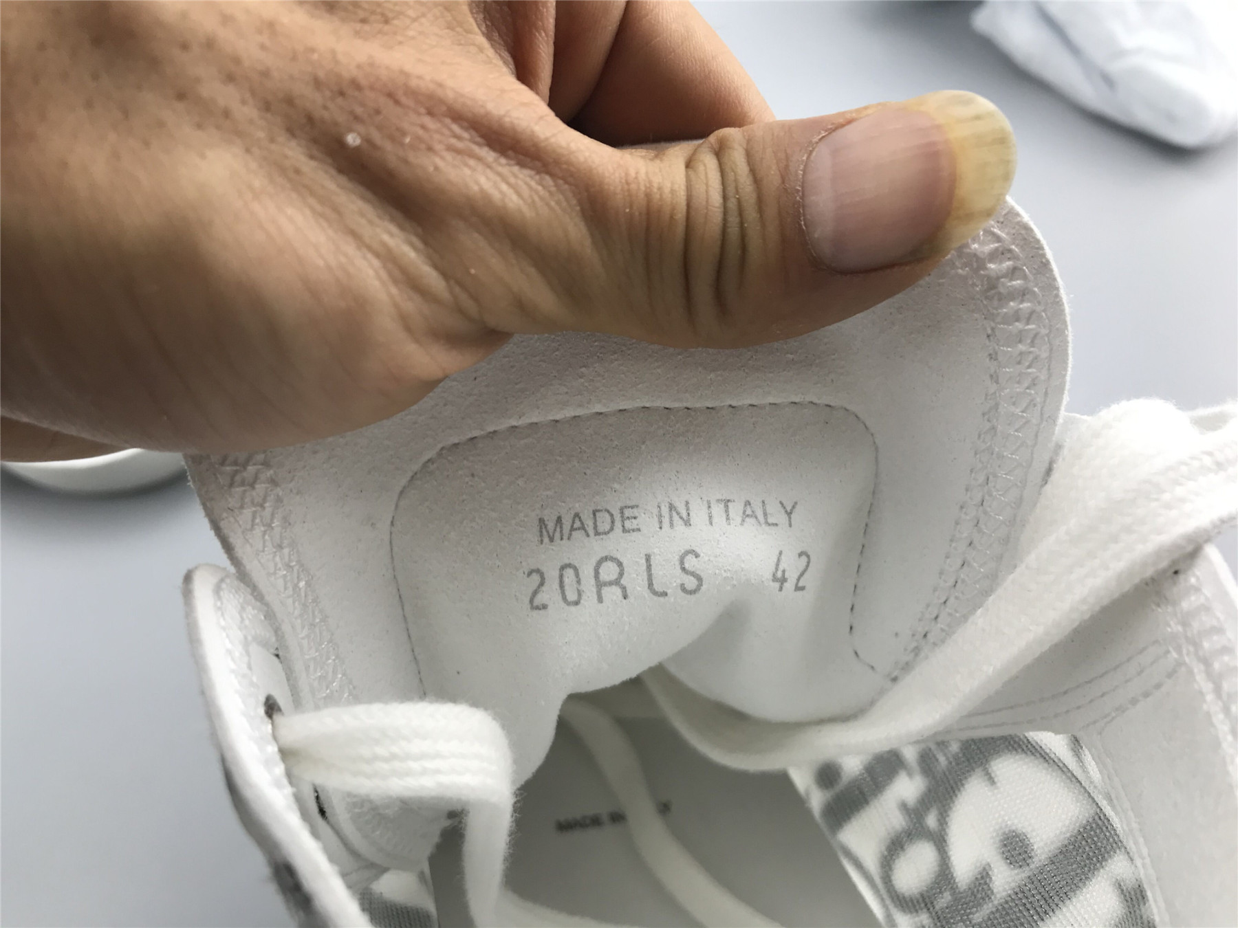 UA Dior B23 HIGH TOP LOGO OBLIQUE