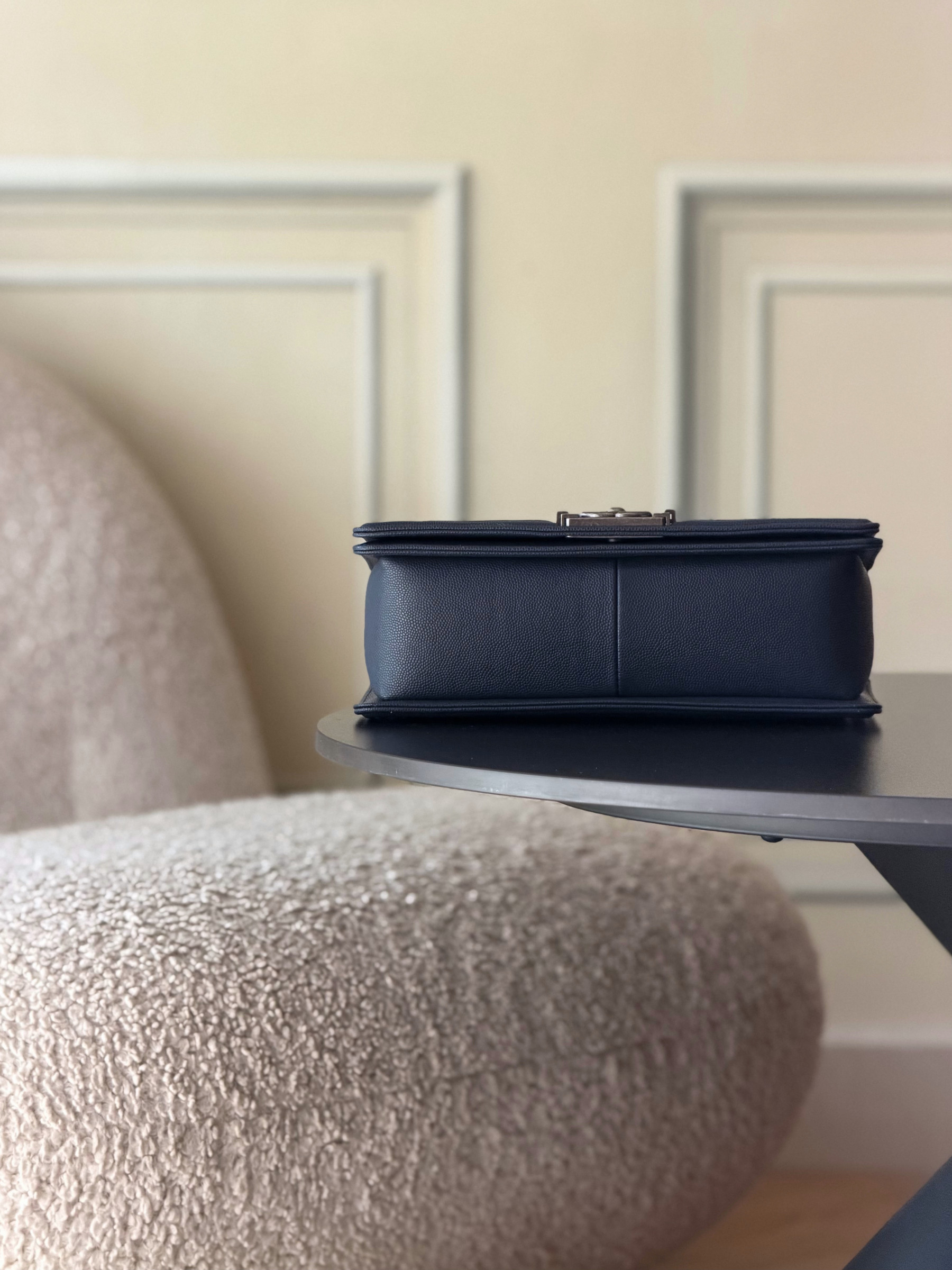 Ch**el Boy Handbag 15x25x9cm