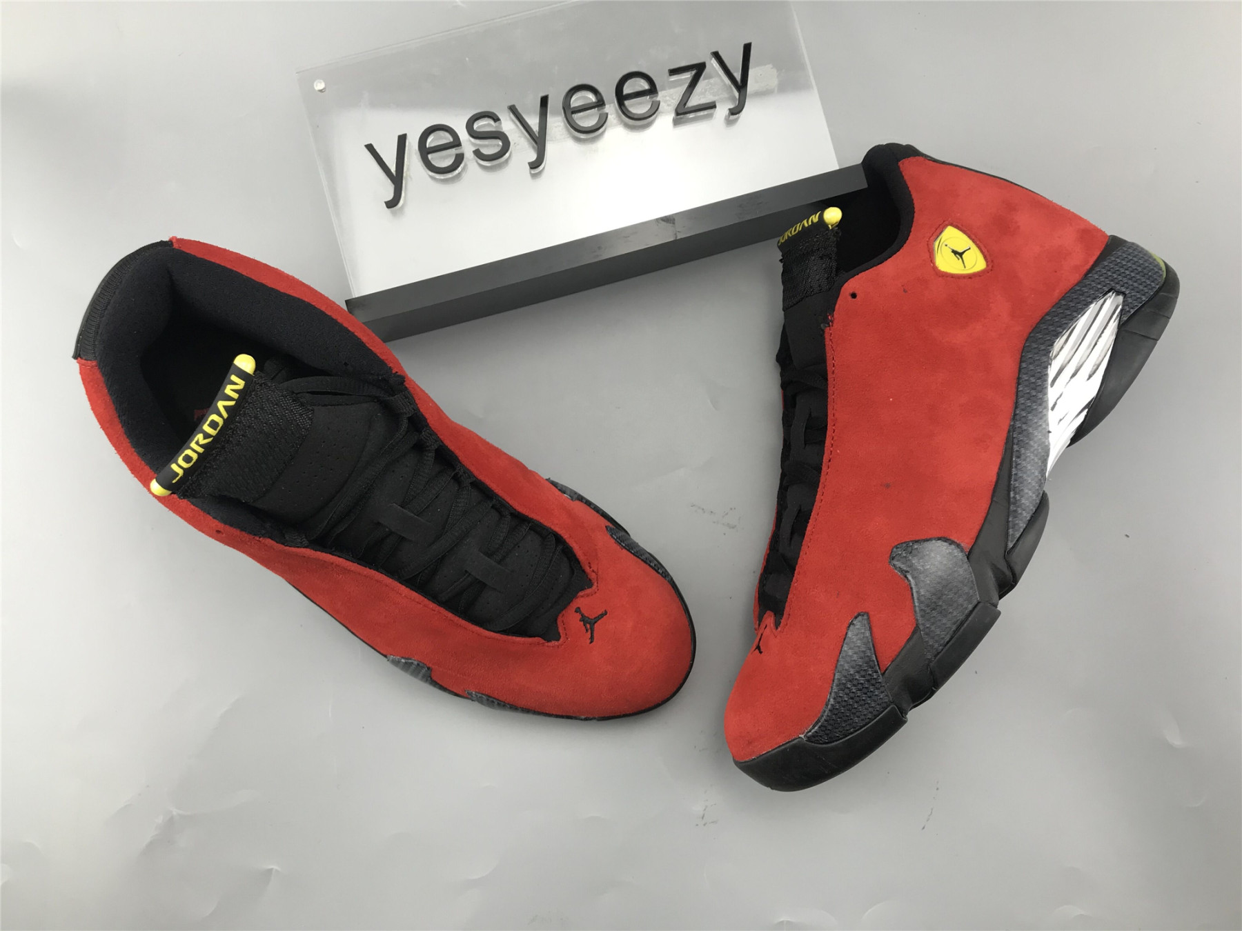 UA AIR JORDAN 14 RETRO "FERRARI"