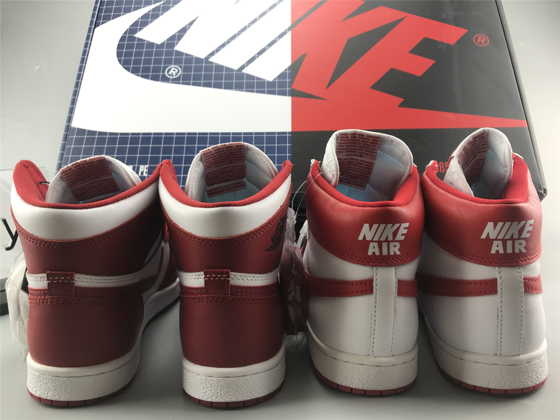 UA AIR JORDAN NEW BEGINNINGS PACK RETRO HIGH 1 & NIKE AIR SHIP