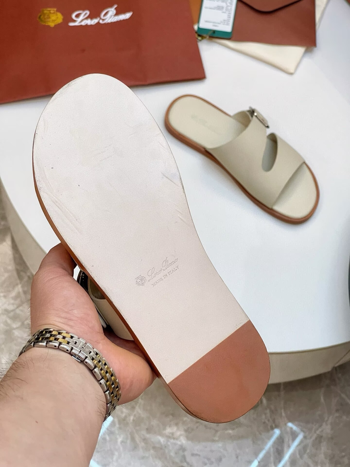 UA Loro Piana Sandals