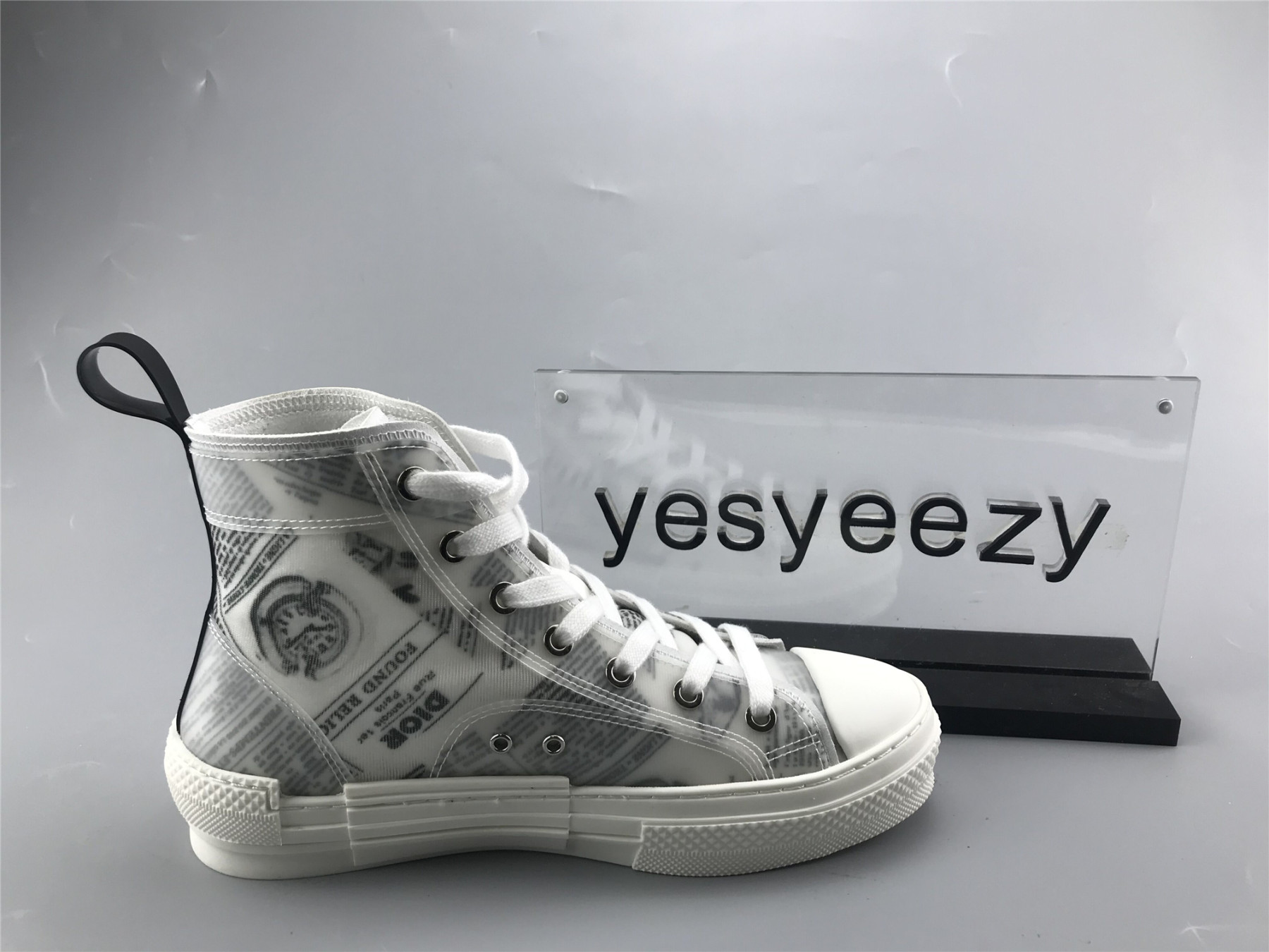 ua D10r b23 high top daniel asham newspaper