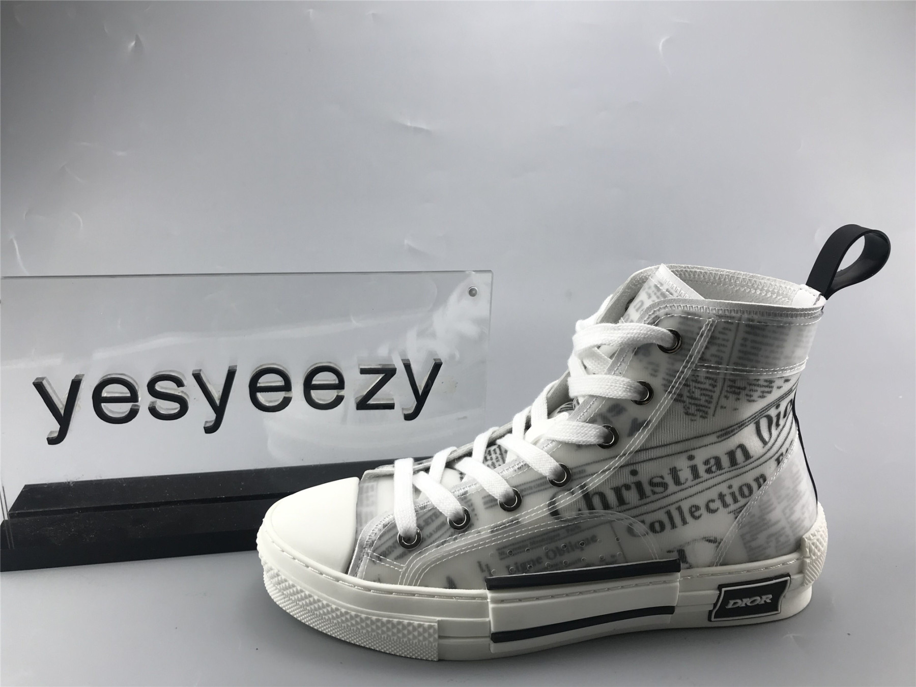 ua D10r b23 high top daniel asham newspaper