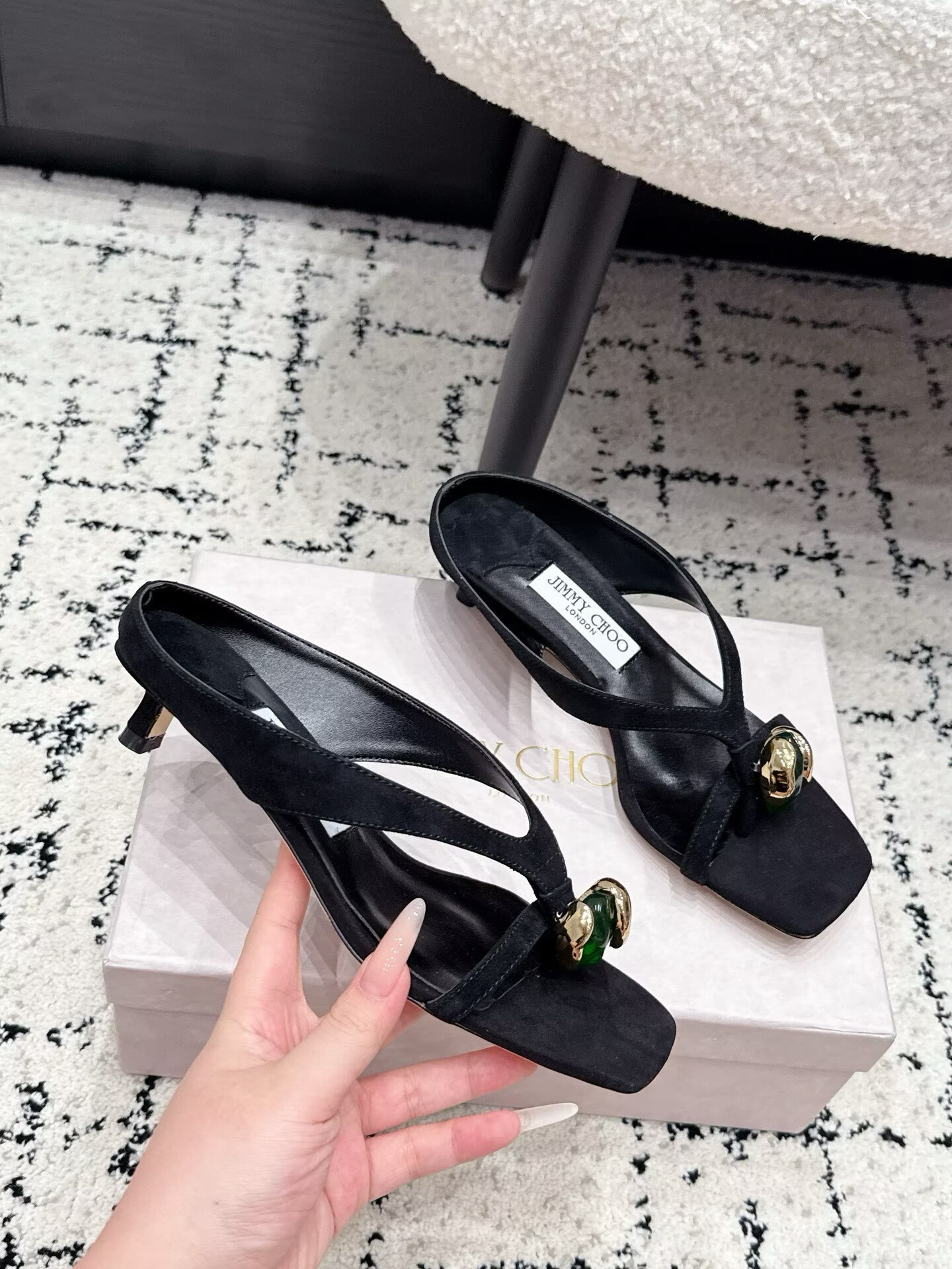UA Jimmy Choo Emeri Sandals
