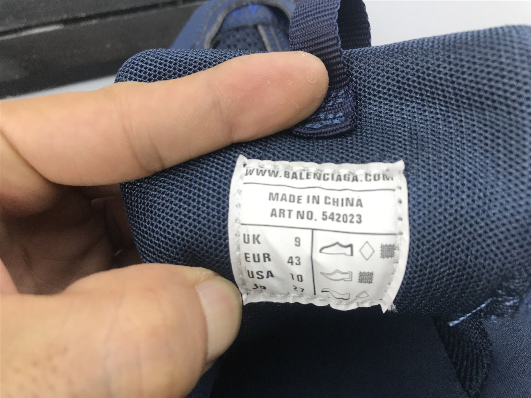 UA TRACK TRAINER DARK NAVY