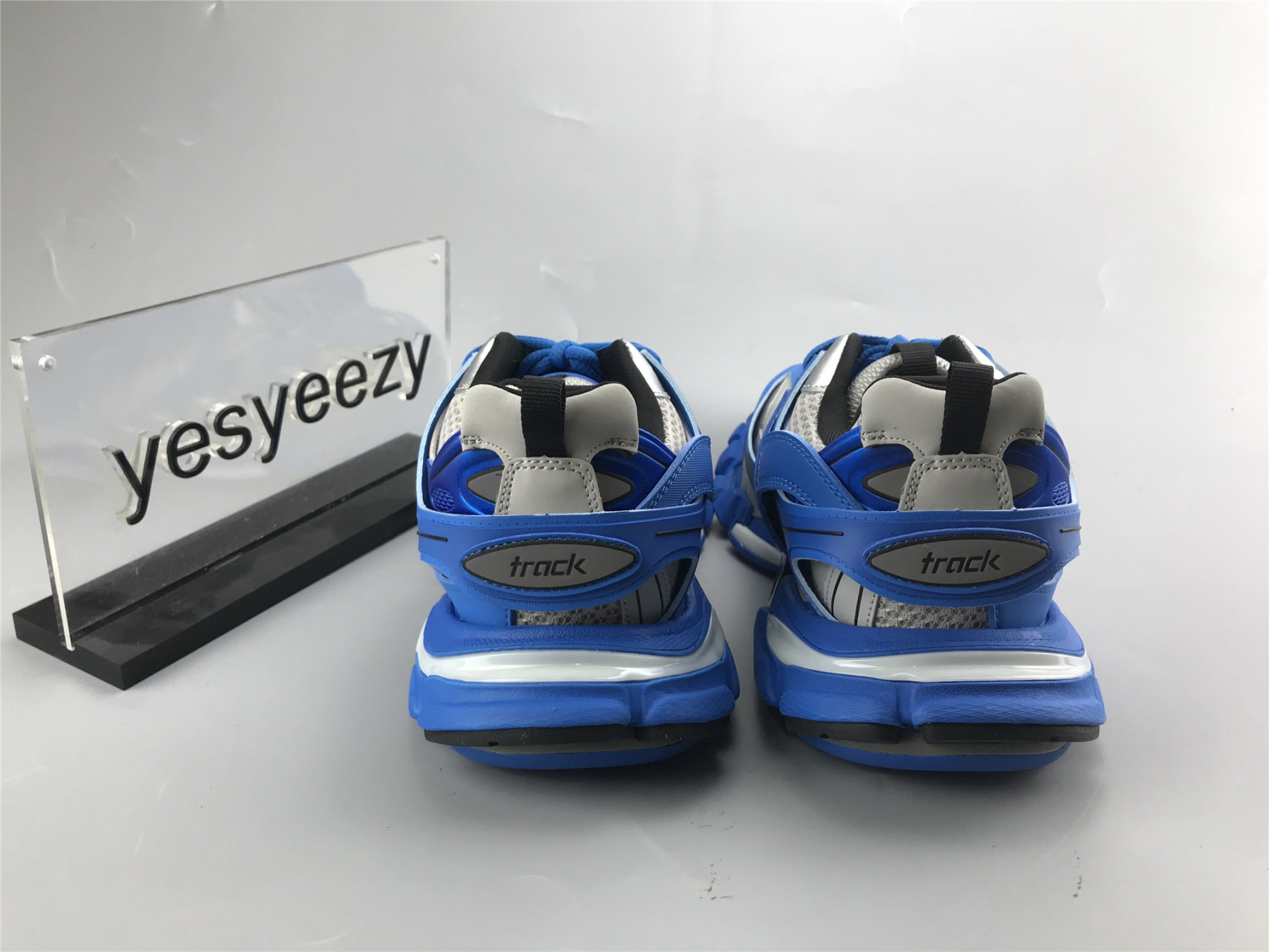 UA TRACK TRAINER GREY BLUE