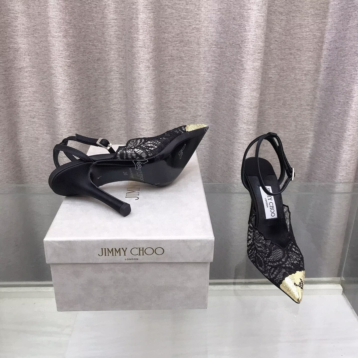 UA Jimmy Choo Faiz Slingbacks