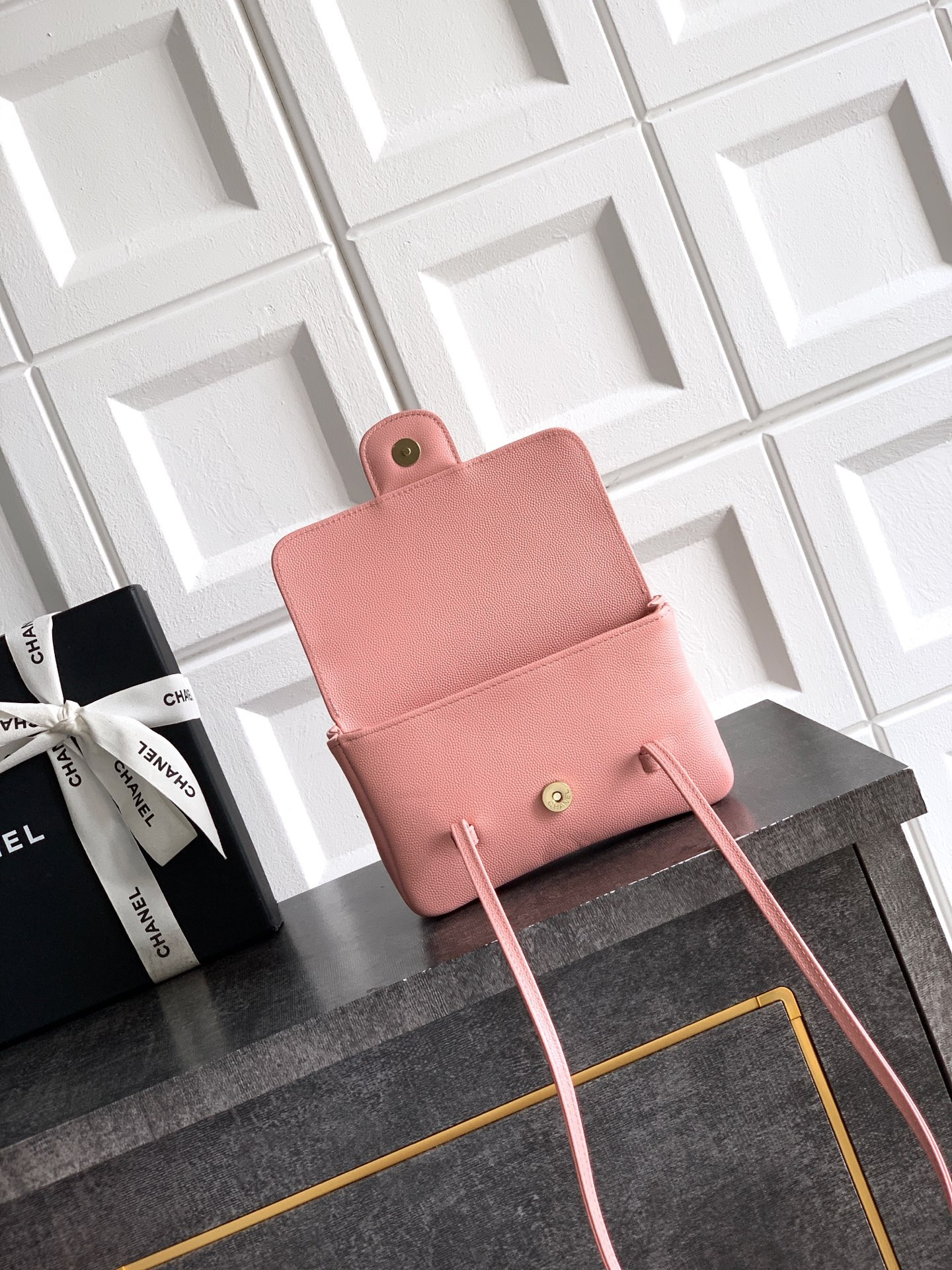 Ch**el flap bag 11.5x17x5cm