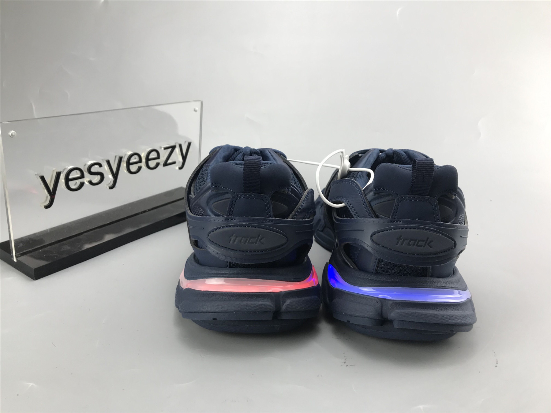 UA TRACK TRAINER DARK NAVY SNEAKER WITH LED LIGHTS