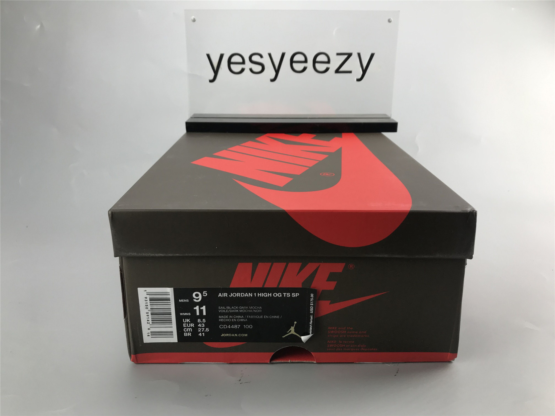 UA TRAVIS SCOTT X AIR JORDAN 1 HIGH "REVERSE"