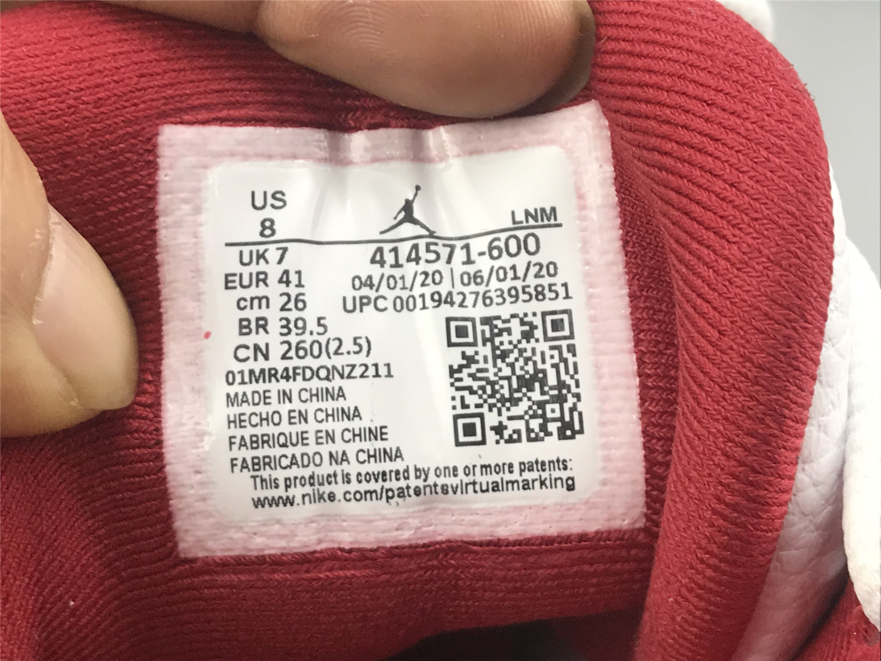 UA AIR JORDAN 13 RETRO 