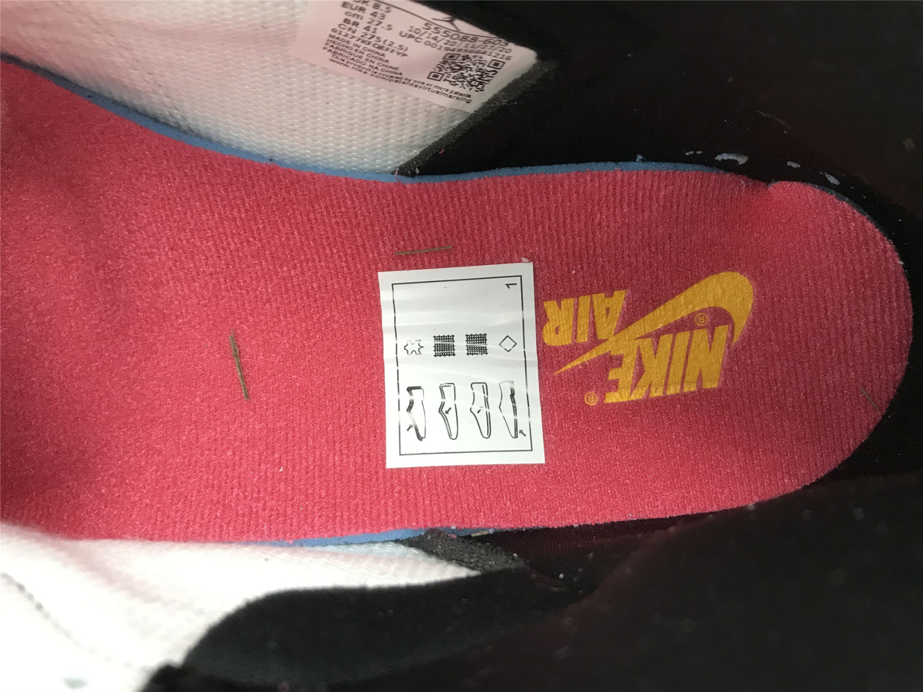 UA AIR JORDAN 1 RETRO HIGH OG 