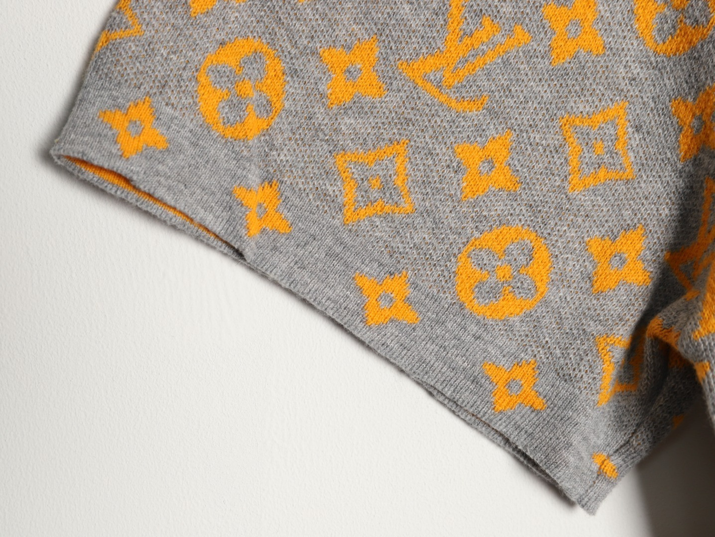 Louis Vuitton Knitting Short-sleeved T-shirt
